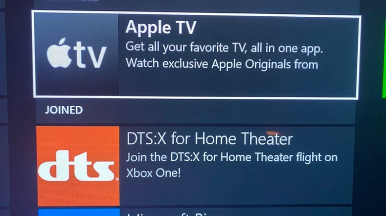 Историческое объединение: Apple TV придёт на Xbox